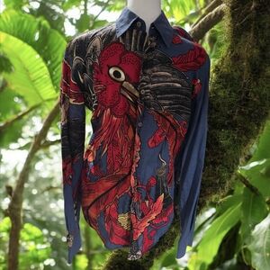 Vintage Paul Gaultier men's long-sleeve shirt